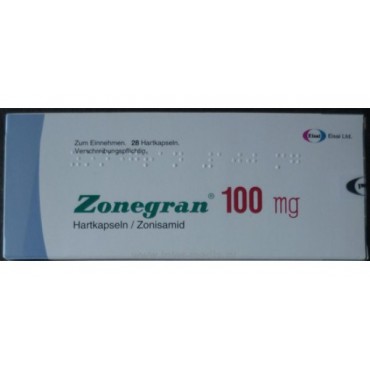 Зонегран Zonegran 100 мг/28 капсул   купить в Москве