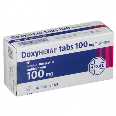 Фото препарата Доксигексал DoxyHEXAL 100mg - 50 табл