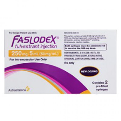 Фото препарата Фазлодекс Faslodex 250 мг/2 готовых шприца
