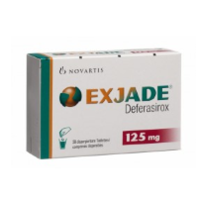 Фото препарата Эксиджад Exjade 125 мг/84 таблеток